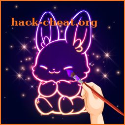 Doodle Art - Glow Drawing App icon