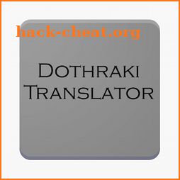 Dothraki Translator icon