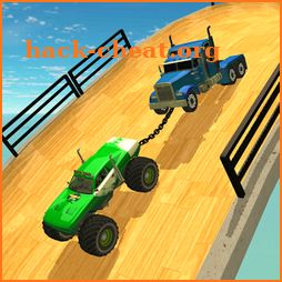 Double Impossible Mega Ramp 3D icon