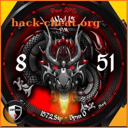 Dragon Fire Watch Face 007 icon