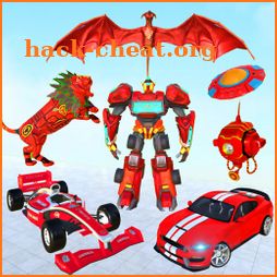 Dragon Lion Robot Formula Car icon