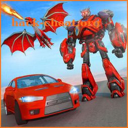 Dragon Robot Car transform – Robot Games icon