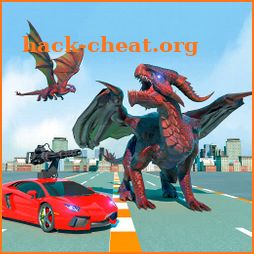 Dragon Robot Car Transform Simulator icon