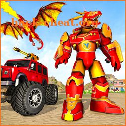 Dragon Robot Car Transforming Games: Robot Game 3D icon