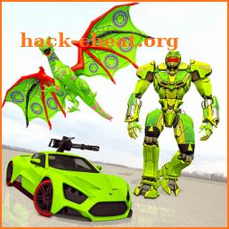 Dragon Robot Formula Car Transformation icon