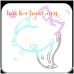 Draw and Color Jojo Siwa icon
