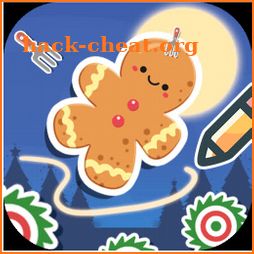 Draw & Save Gingerbread Man icon