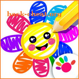 Drawing Academy🎓 Learning Coloring Games for Kids icon