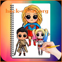 Drawing Cute Chibi Super Heroes icon