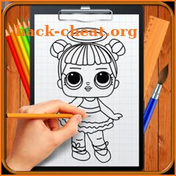 Drawing Cute Surprise Doll icon
