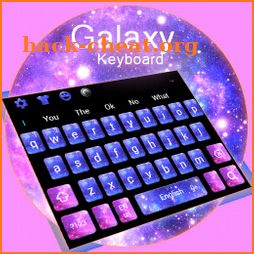 Dream Galaxy Keyboard Theme icon