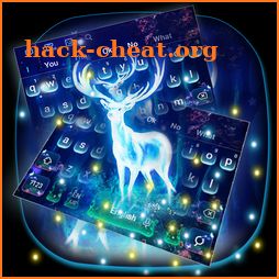 Dream Glowing Deer Gravity Keyboard Theme icon