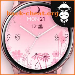 Dream Pink Analog watch face icon