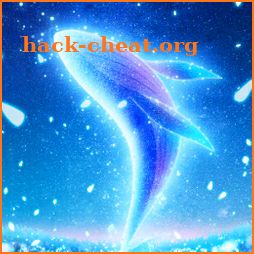 Dreamy Galaxy Whale Live Wallpapers icon