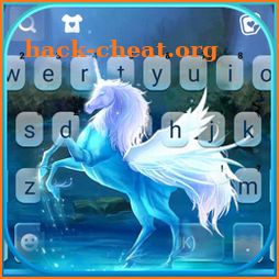 Dreamy Pegasus Keyboard Background icon