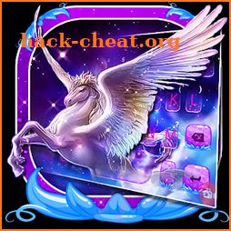Dreamy Wing Unicorn Keyboard Theme icon