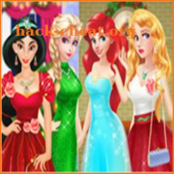 Dress up games for girl - Princess Christmas Party icon
