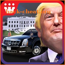 Driving President Trump 3D icon