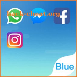 Dual Space - Multi Accounts & Fresh Blue Theme icon