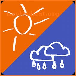 Dual Weather - Two weather reports side-by-side icon