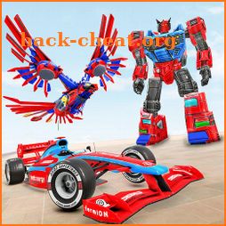 Eagle Robot Car Game – Formula Car Robot Games icon