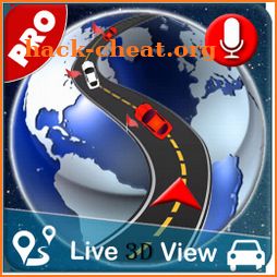 Earth Map Live: GPS Tracking Voice Navigation 2019 icon
