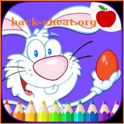 Easter Eggs Kids Coloring Game icon