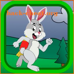 Easter Rabbit run icon