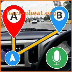 Easy Route Finder & Voice Maps icon