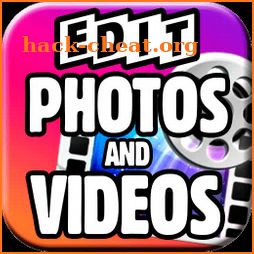 Edit Photos and Videos with Texts and Designs Guid icon