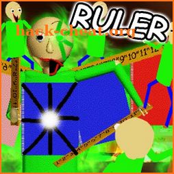 Education Math Loves Rulers Mod Scary Ruler Teach icon