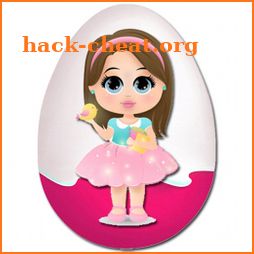 Egg games, joy surprise dolls & toys. Opening eggs icon
