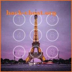 Eiffel Tower Pin Lock Screen icon