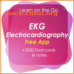 EKG Electrocardiography Exam review  Free App icon