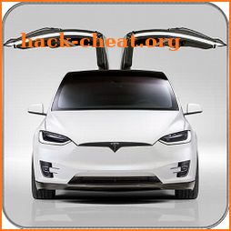 Electric Car Simulator 2021: City Driving Model X icon
