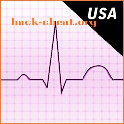 Electrocardiogram ECG Types icon