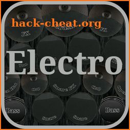 Electronic drum kit icon