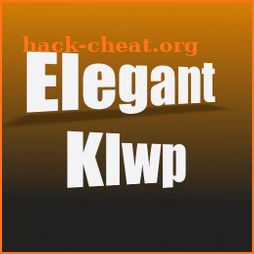 Elegant klwp icon