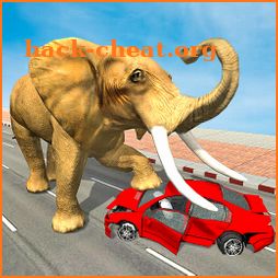 Elephant City Attack Simulator: Wild Animal Games icon