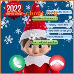 Elf in the shelf Video Call icon