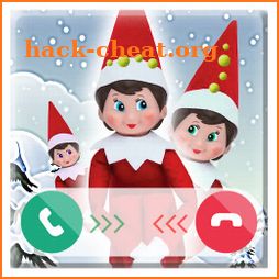 Elf On The Shelf Fake Call & fight Chat icon