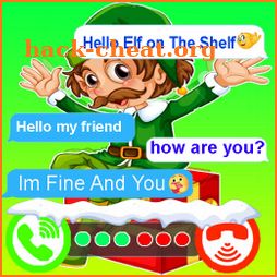 Elf on the shelf video call icon