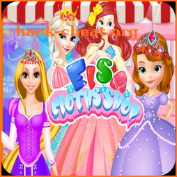 Elsas cloths shop - Dress up games for girls icon