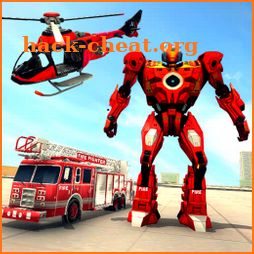 Emergency FireFighter Robot 3D icon