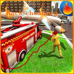 Emergency Firefighting Airplane Rescue 2019 icon