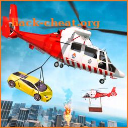 Emergency Helicopter Rescue Transport icon