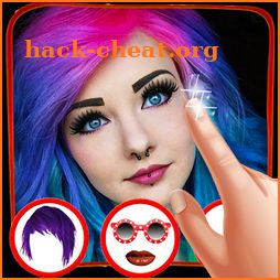 Emo Makeup Photo Editor icon