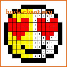 Emoji Color By Number Pixel Art Sandbox icon