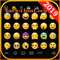 Emoji keyboard -Theme, Emoji, Gif icon