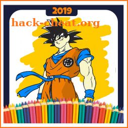 Endless Super Dragon Ball Coloring Book 2019 icon